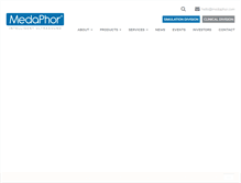 Tablet Screenshot of medaphor.com
